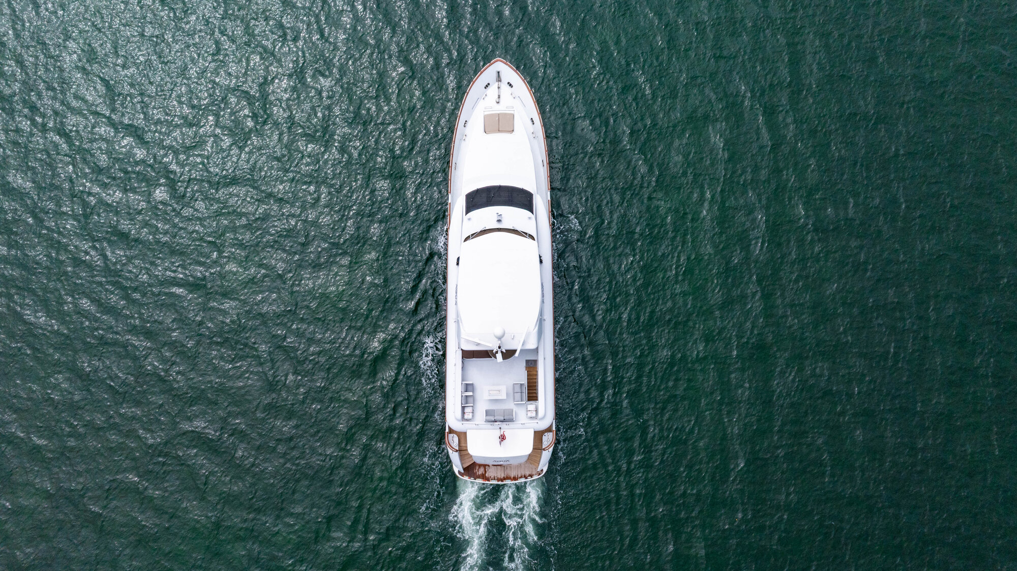 105FT AQUA with Jacuzzi Miami yacht rental 6