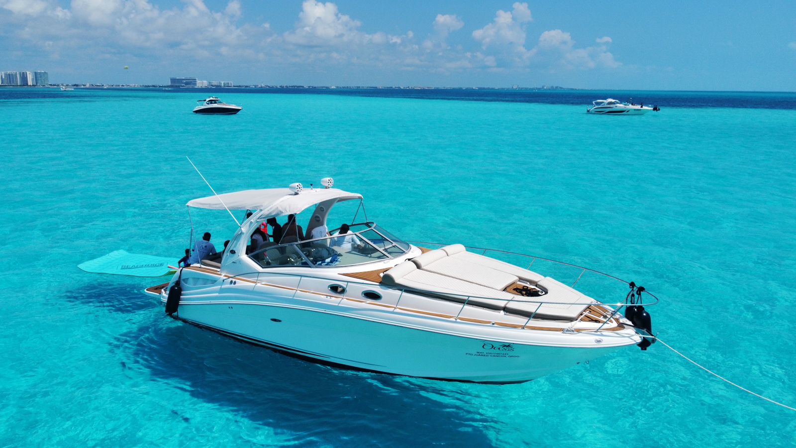 #1 — 37FT SEARAY SUNDANCER CANCUN