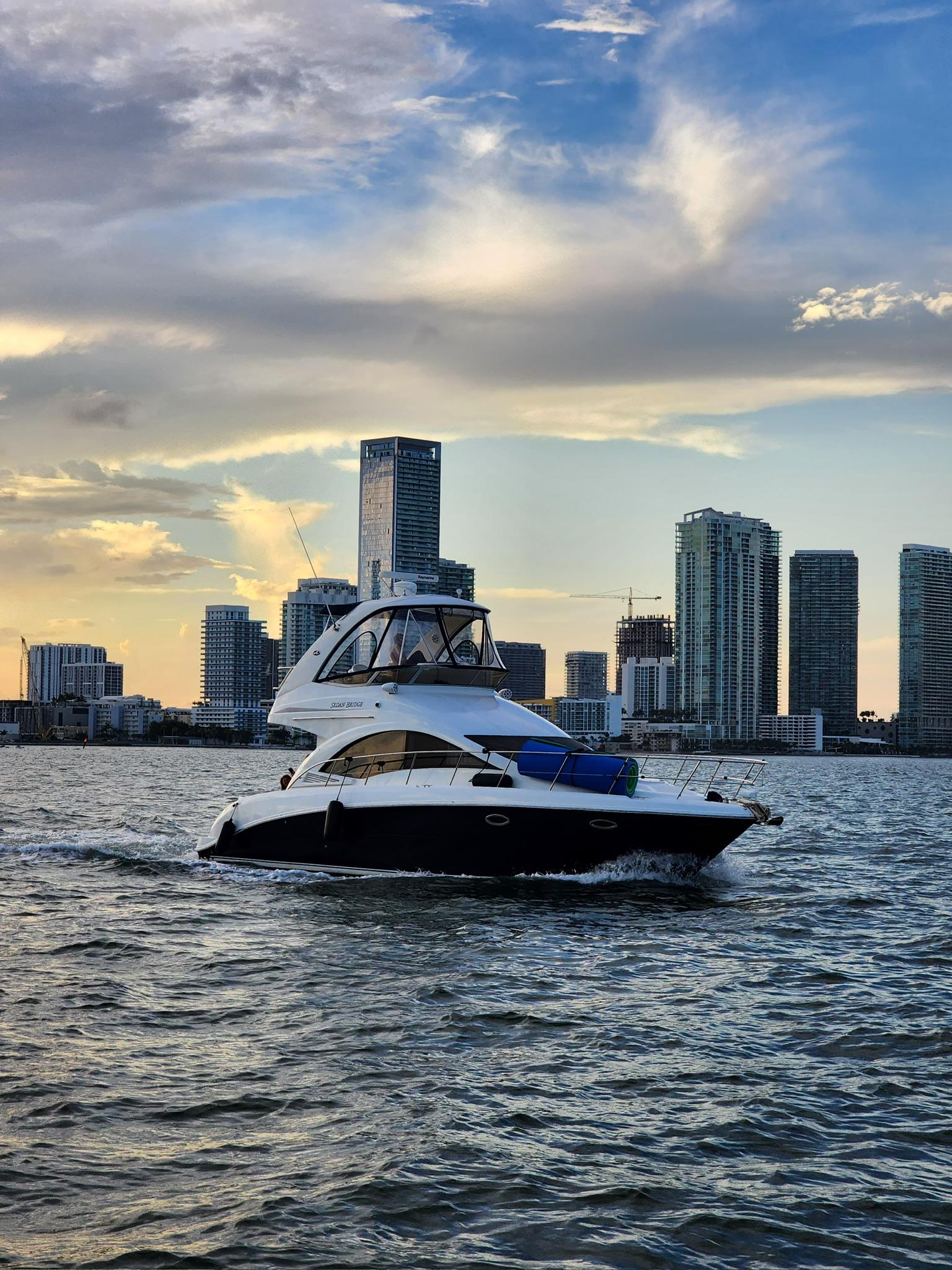 40ft Sea Ray Sedan Bridge (NEW) rental in North Bay Village