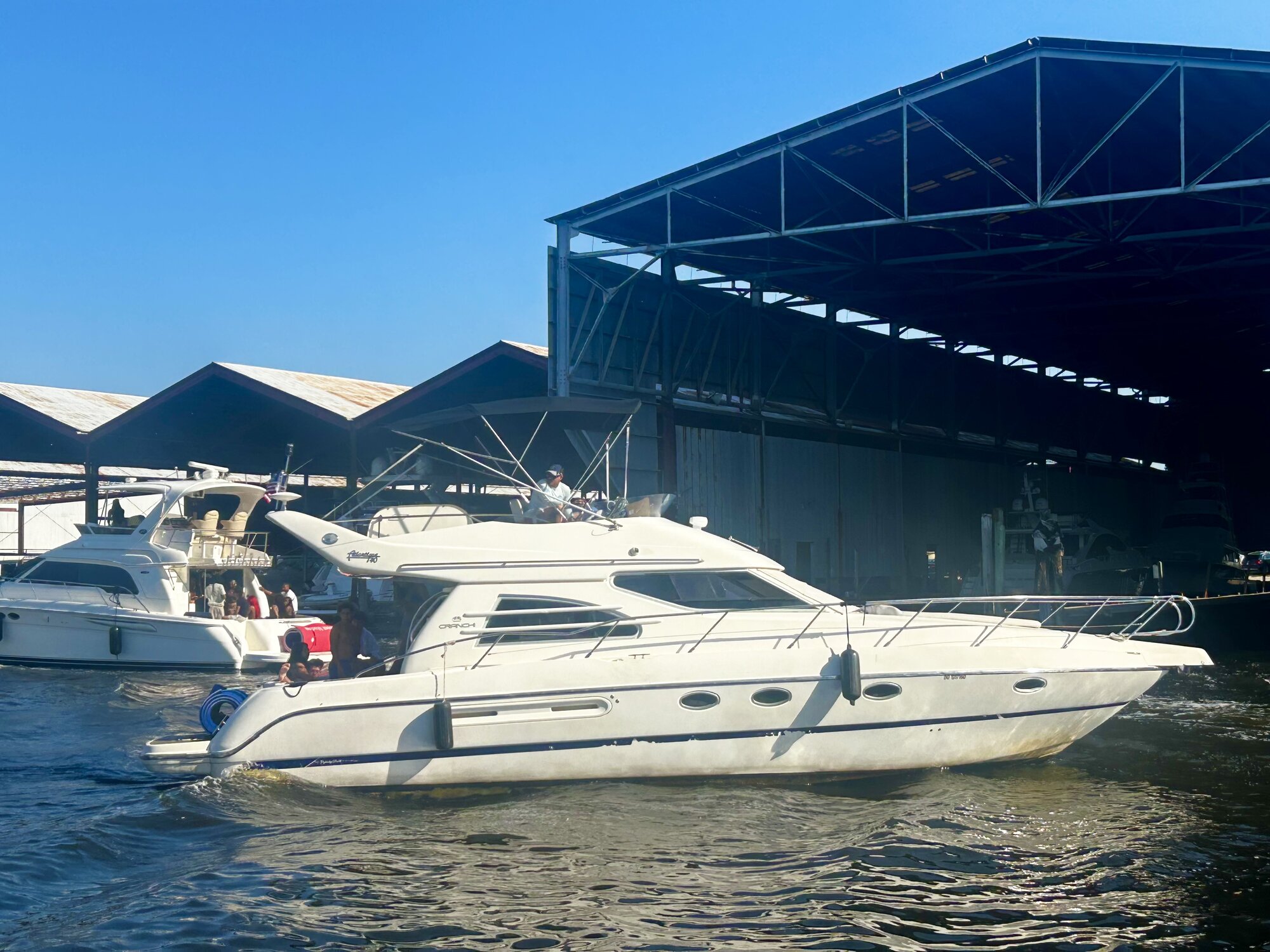 42FT CRANCHI Miami yacht rental 4