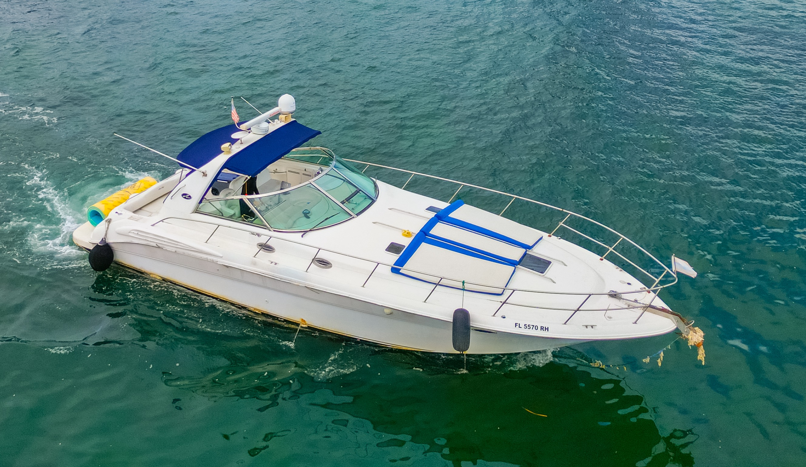 44FT SUNDANCER II Miami yacht rental 2