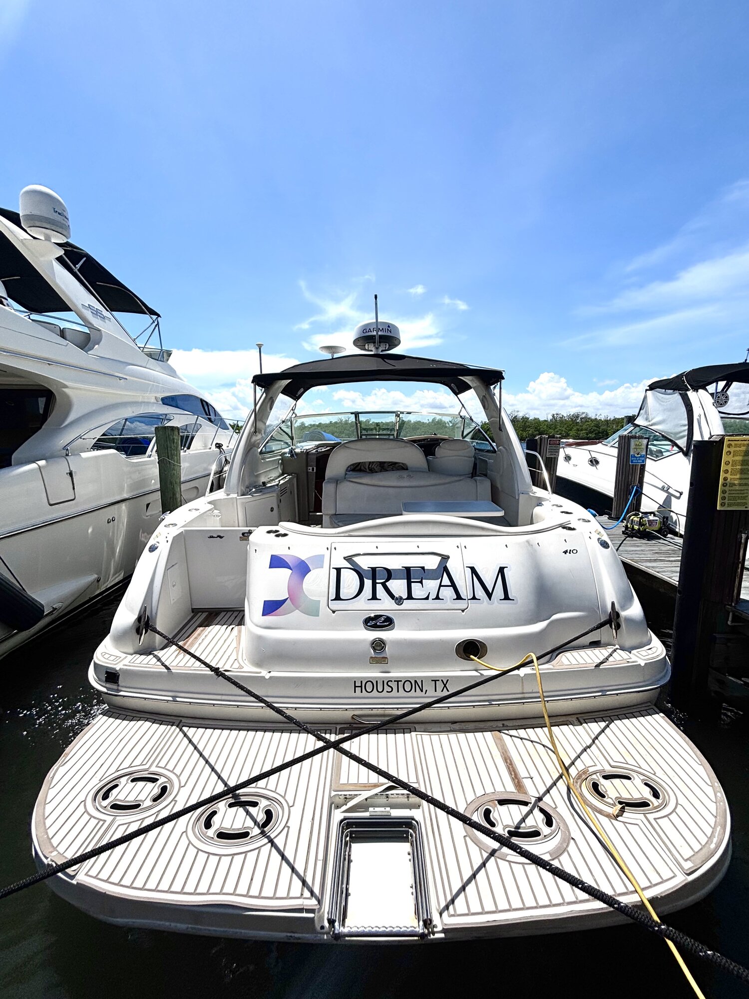 45' Sea Ray Miami yacht rental 3