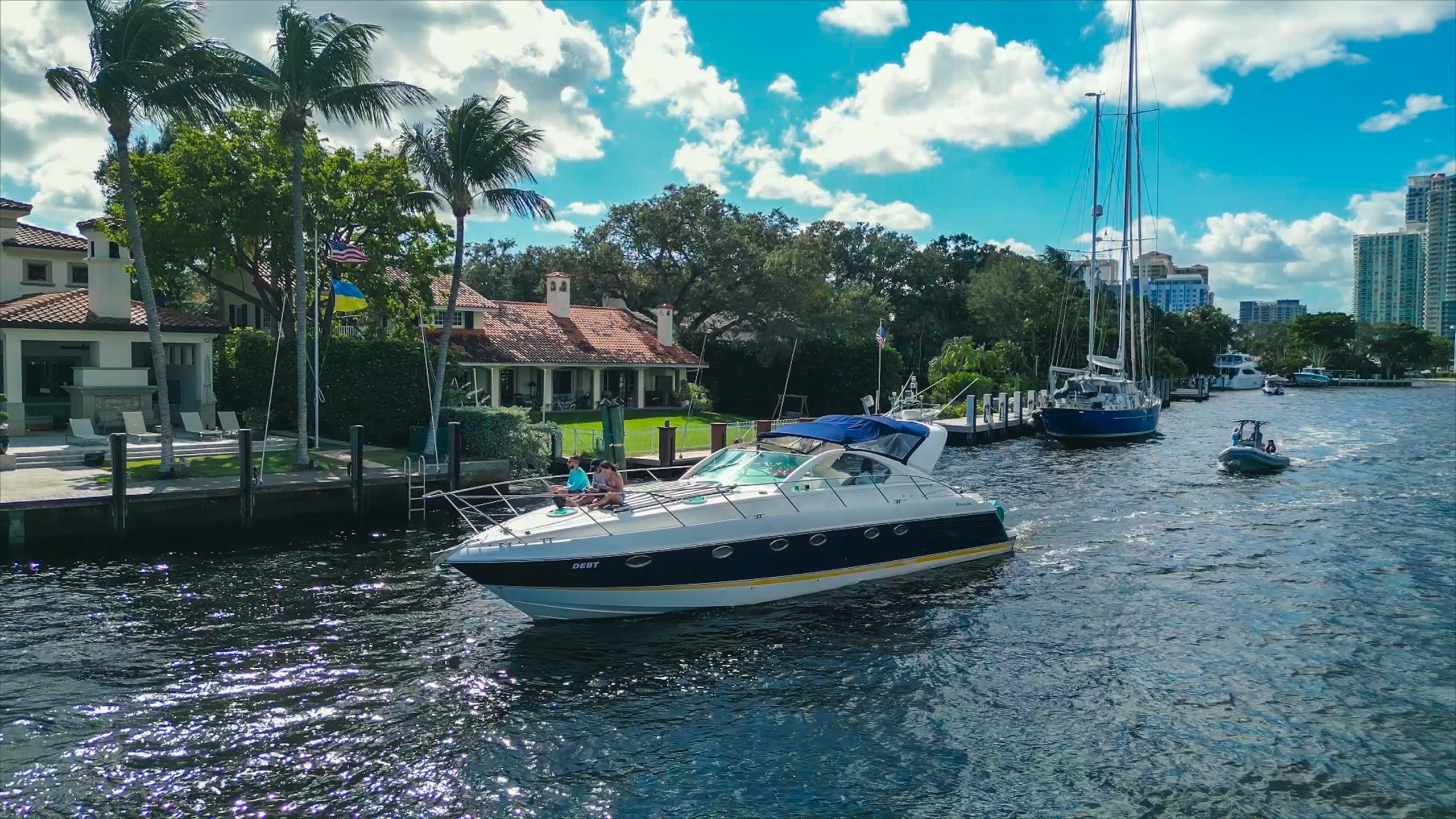 50FT FAIRLINE FORT LAUDERDALE Fort Lauderdale yacht rental 5