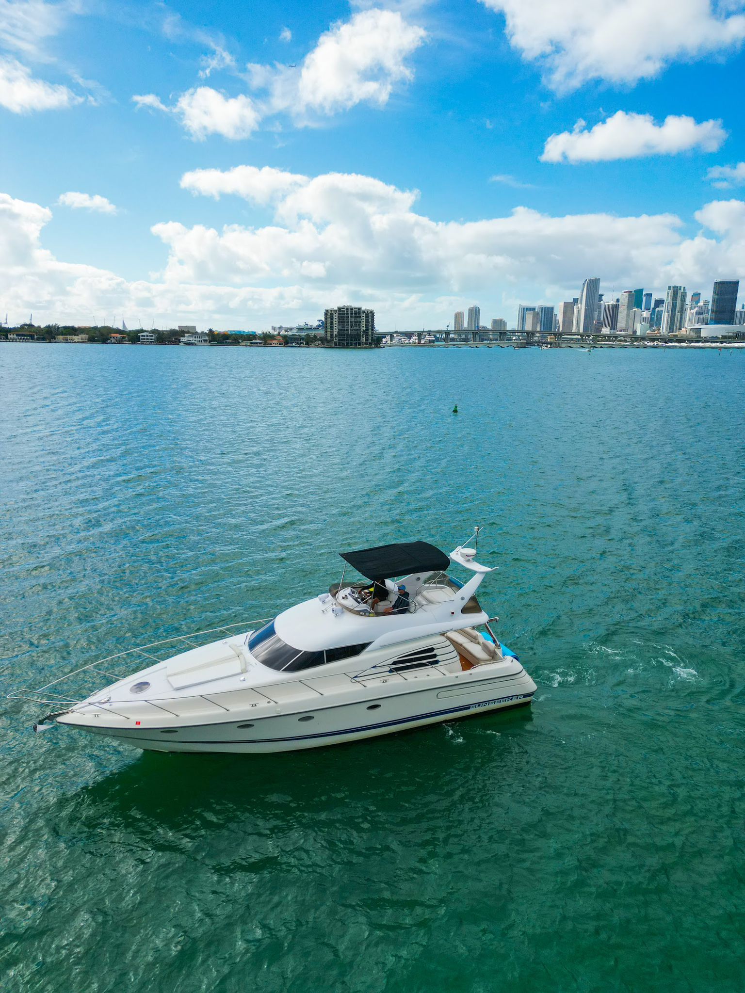 50FT MANHATTAN Miami yacht rental 4