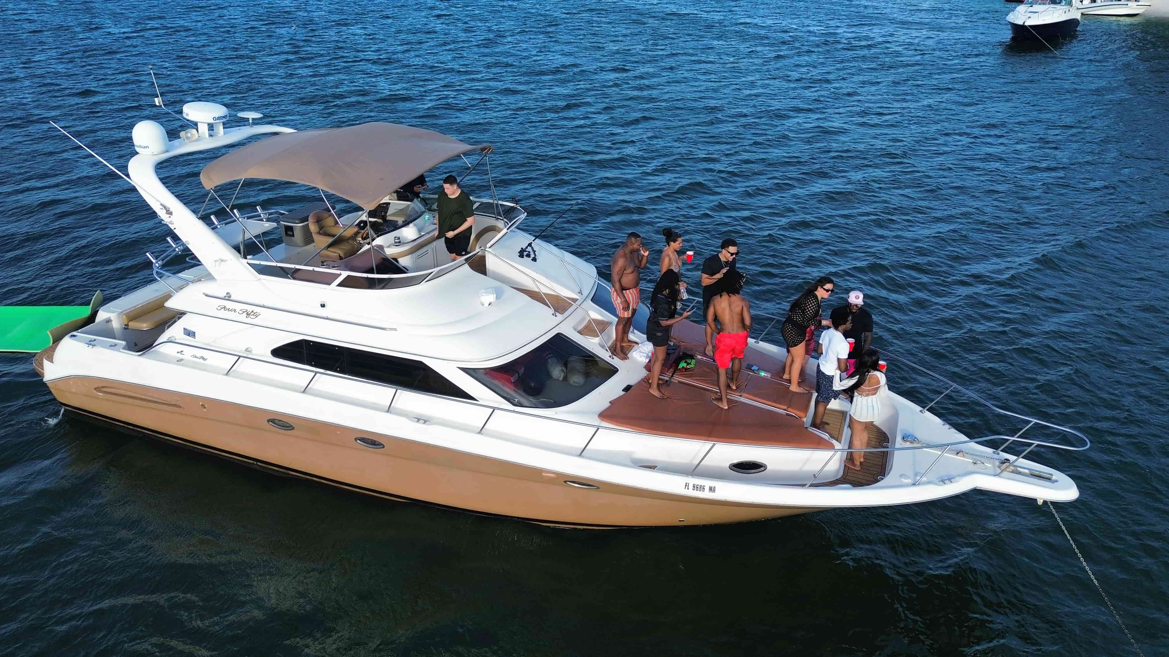 50ft Sedan Flybridge rental in Miami