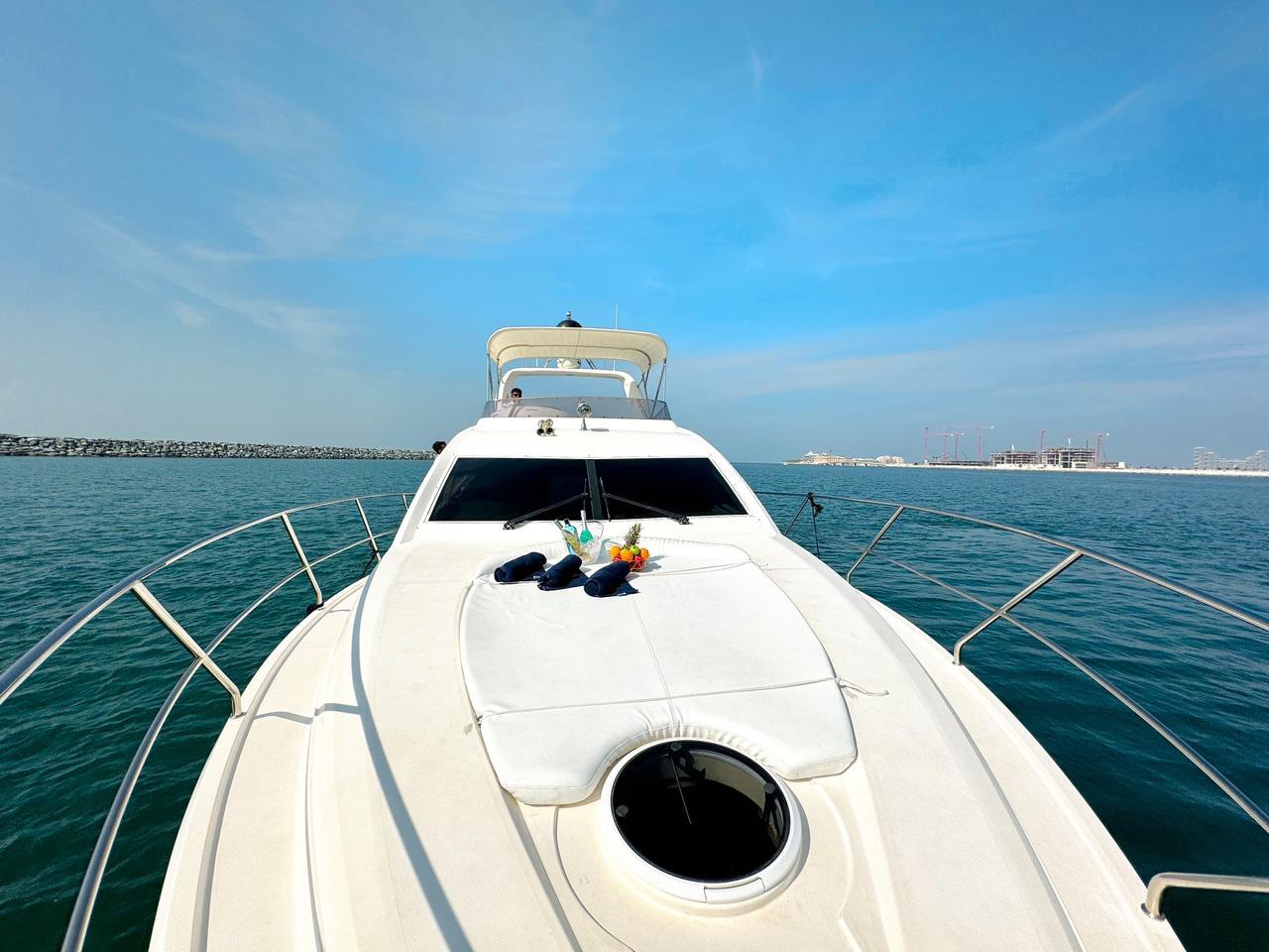 52ft Majesty Dubai yacht rental 3