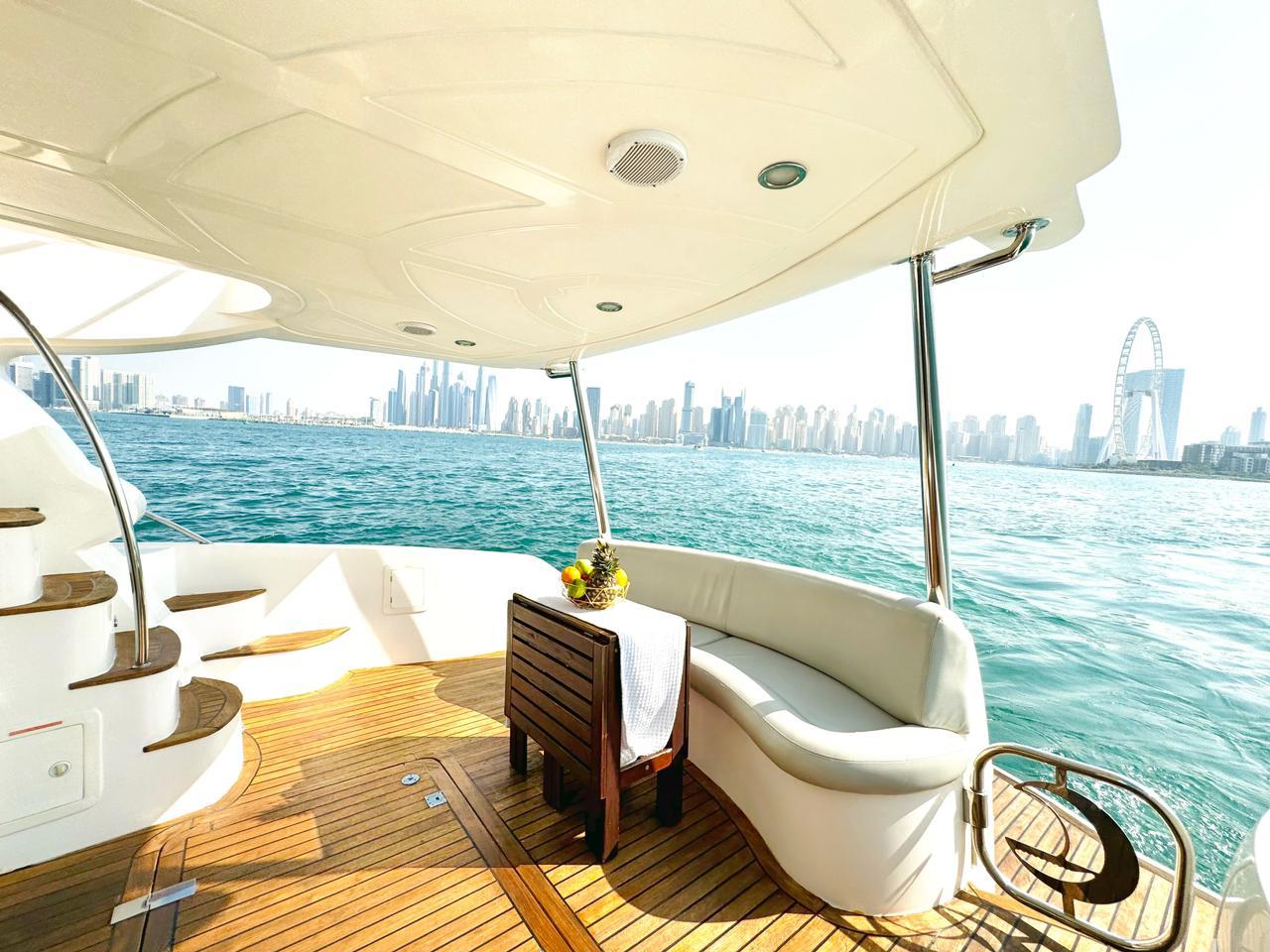 52ft Majesty Dubai yacht rental 5