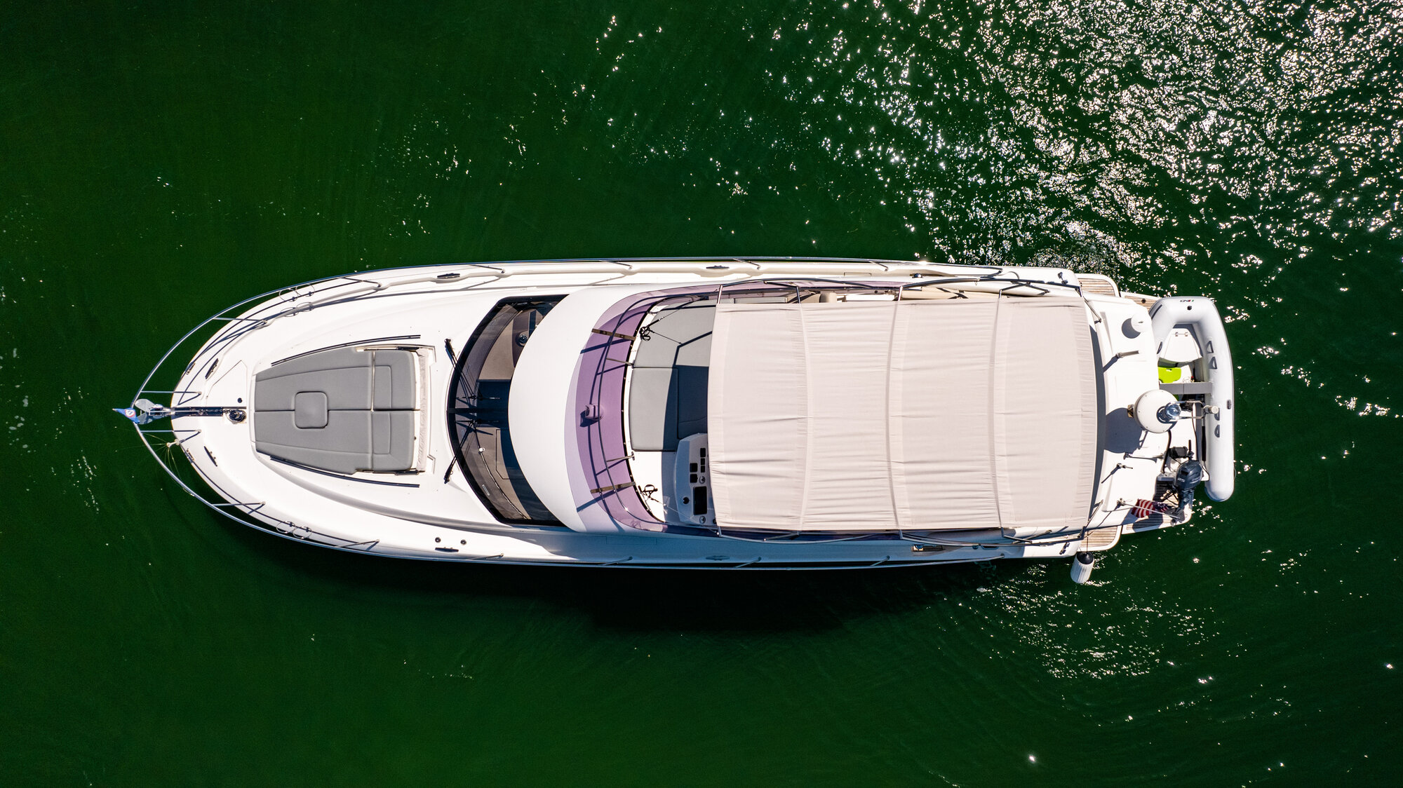 52ft Prestige 500 Fly Miami yacht rental 5