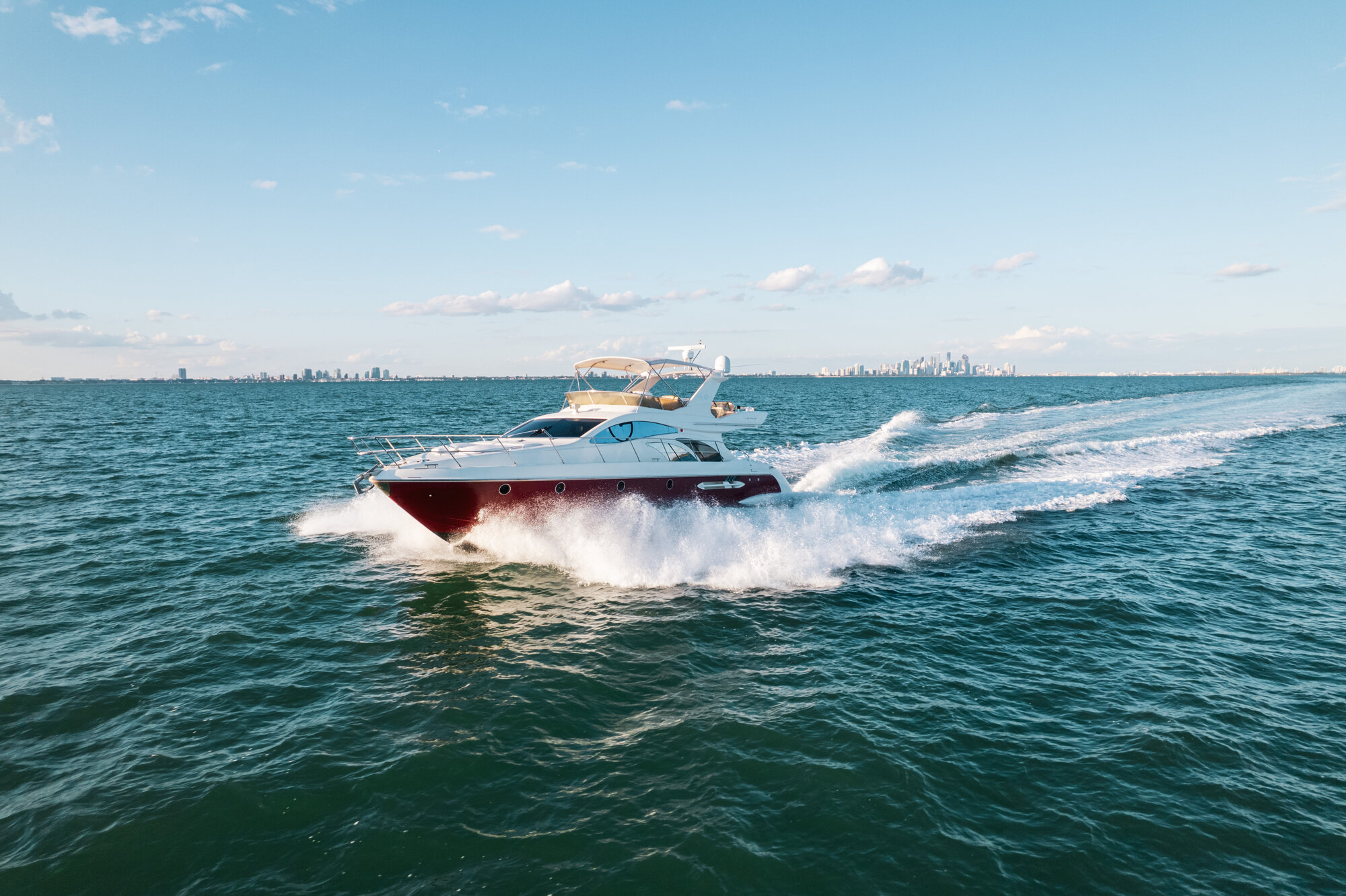 55 AZIMUT FLY Miami yacht rental 3