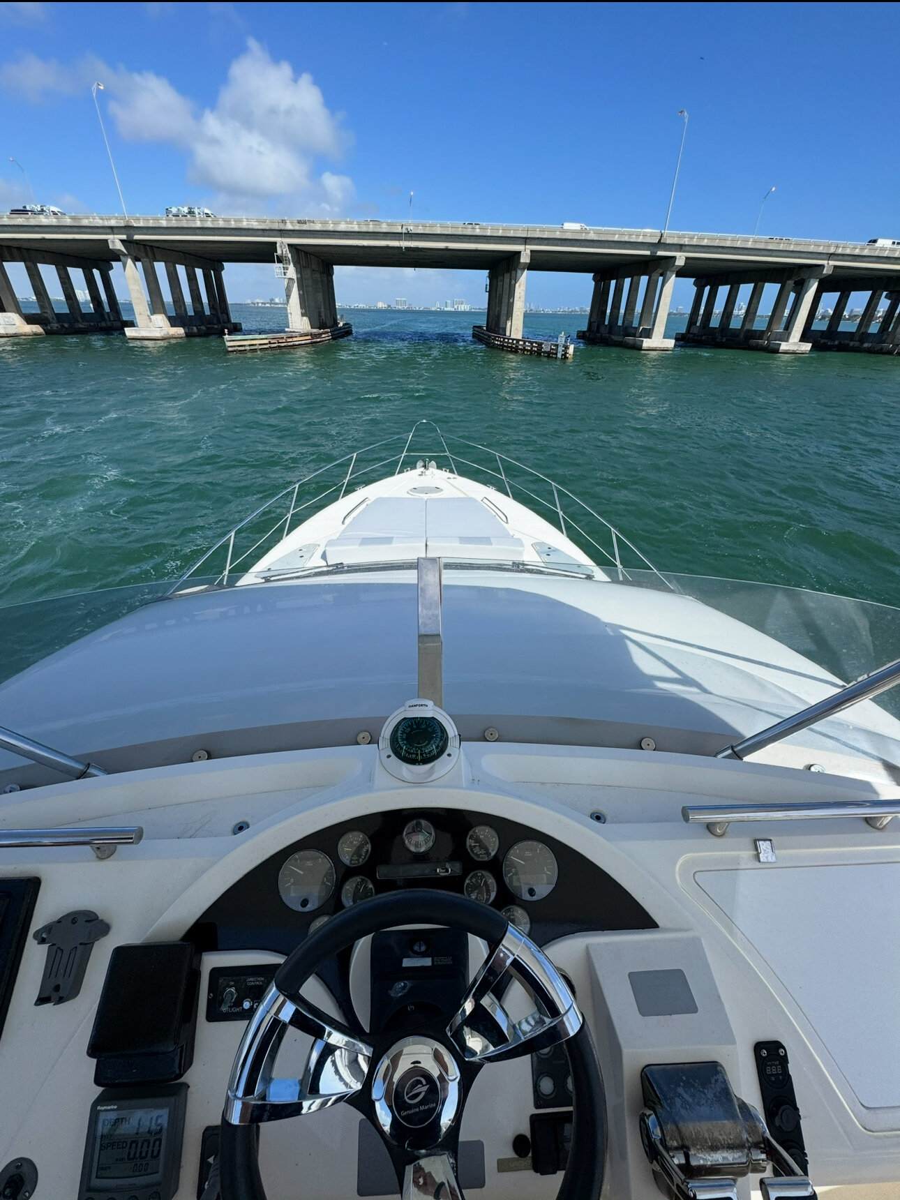 57Fft Fairline Miami yacht rental 6