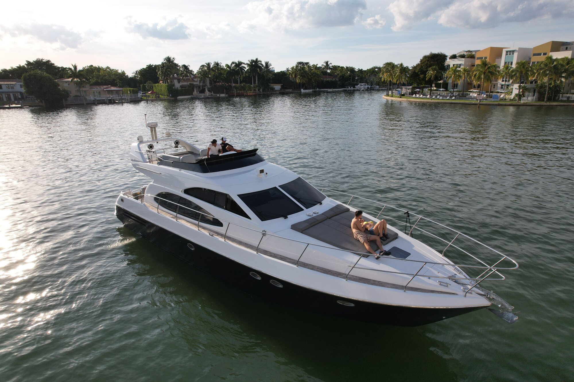 65FT AZIMUT NEW North Bay Village yacht rental 6