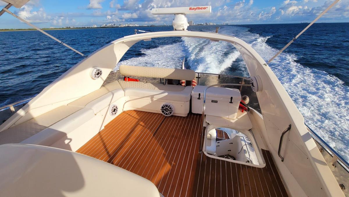 65FT FLYBRIDGE FORT Fort Lauderdale yacht rental 5