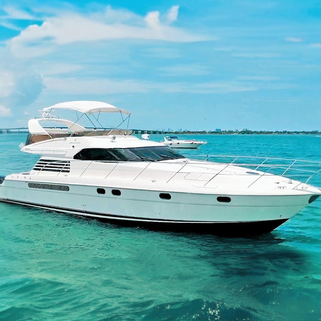 65FT FLYBRIDGE FORT — 65ft Luxury Yacht for rent in Fort Lauderdale