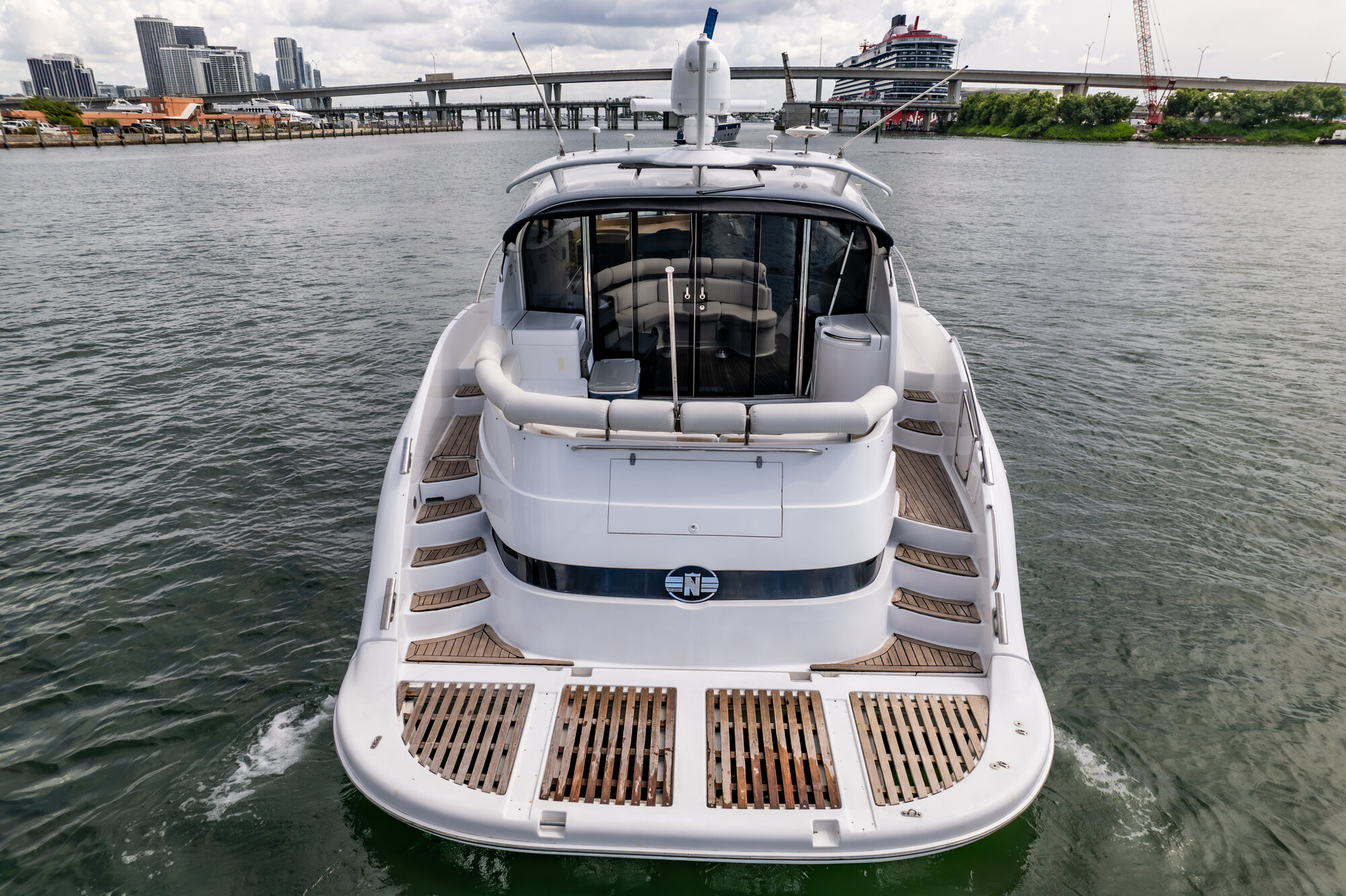 65FT NEPTUNE Miami yacht rental 3