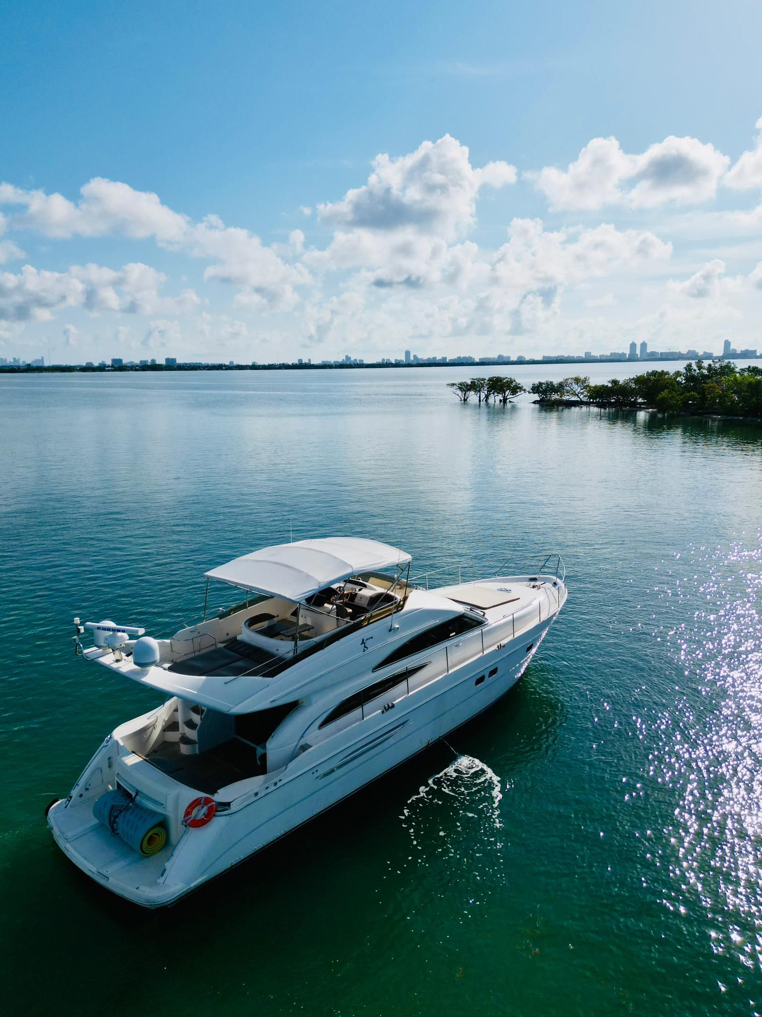 65FT VIKING Miami yacht rental 6