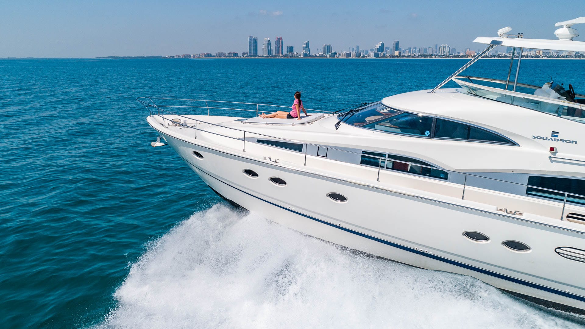 68ft Fairline FORT Fort Lauderdale yacht rental 2