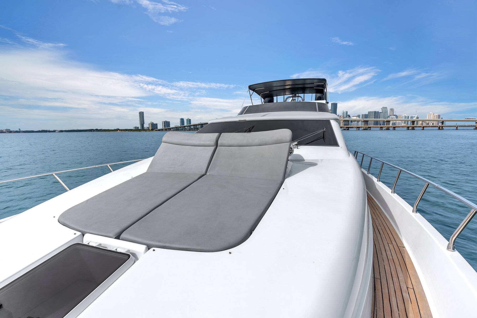 72FT LADY Miami yacht rental 5