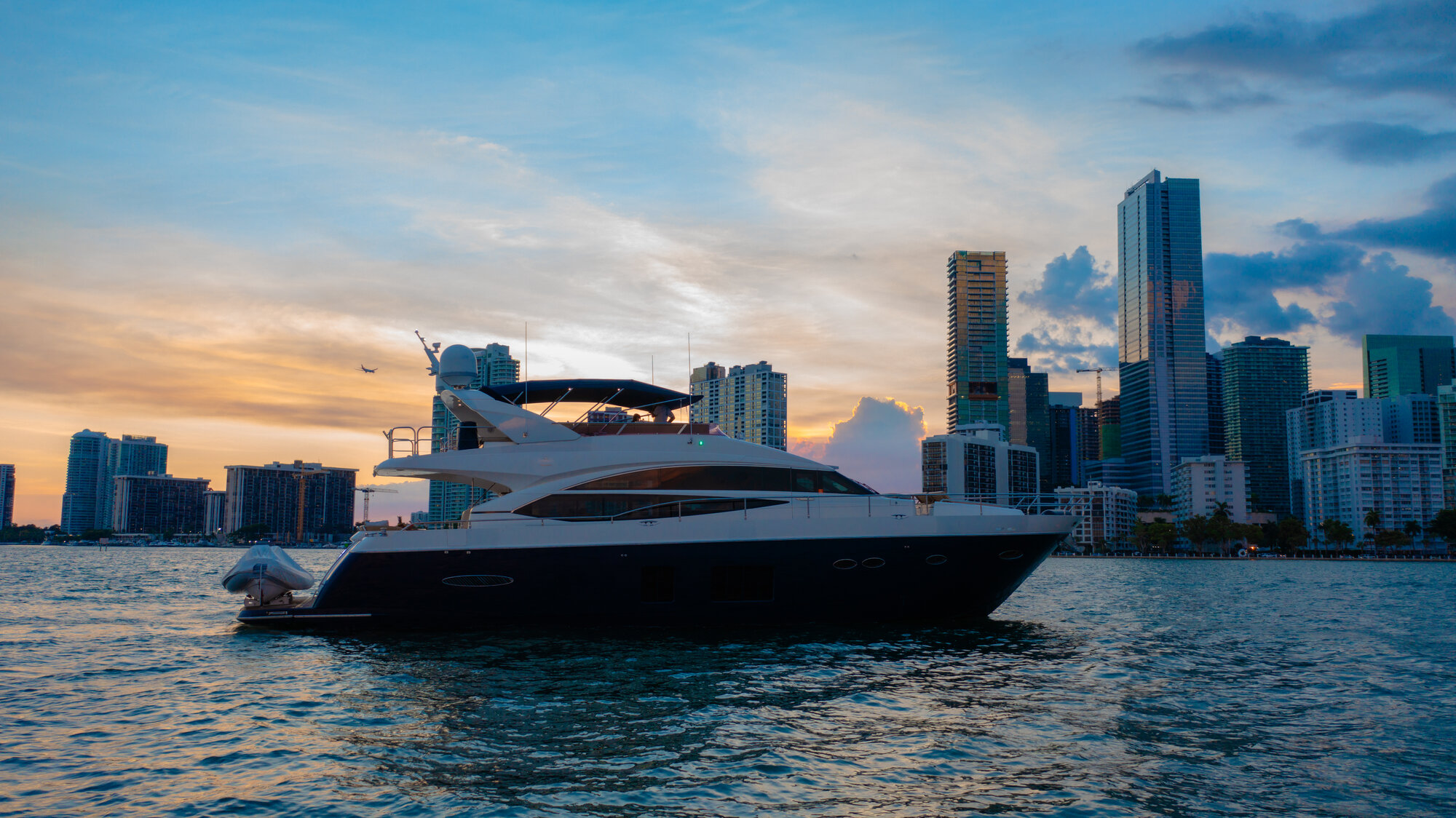 80FT PRINCESS Miami yacht rental 5