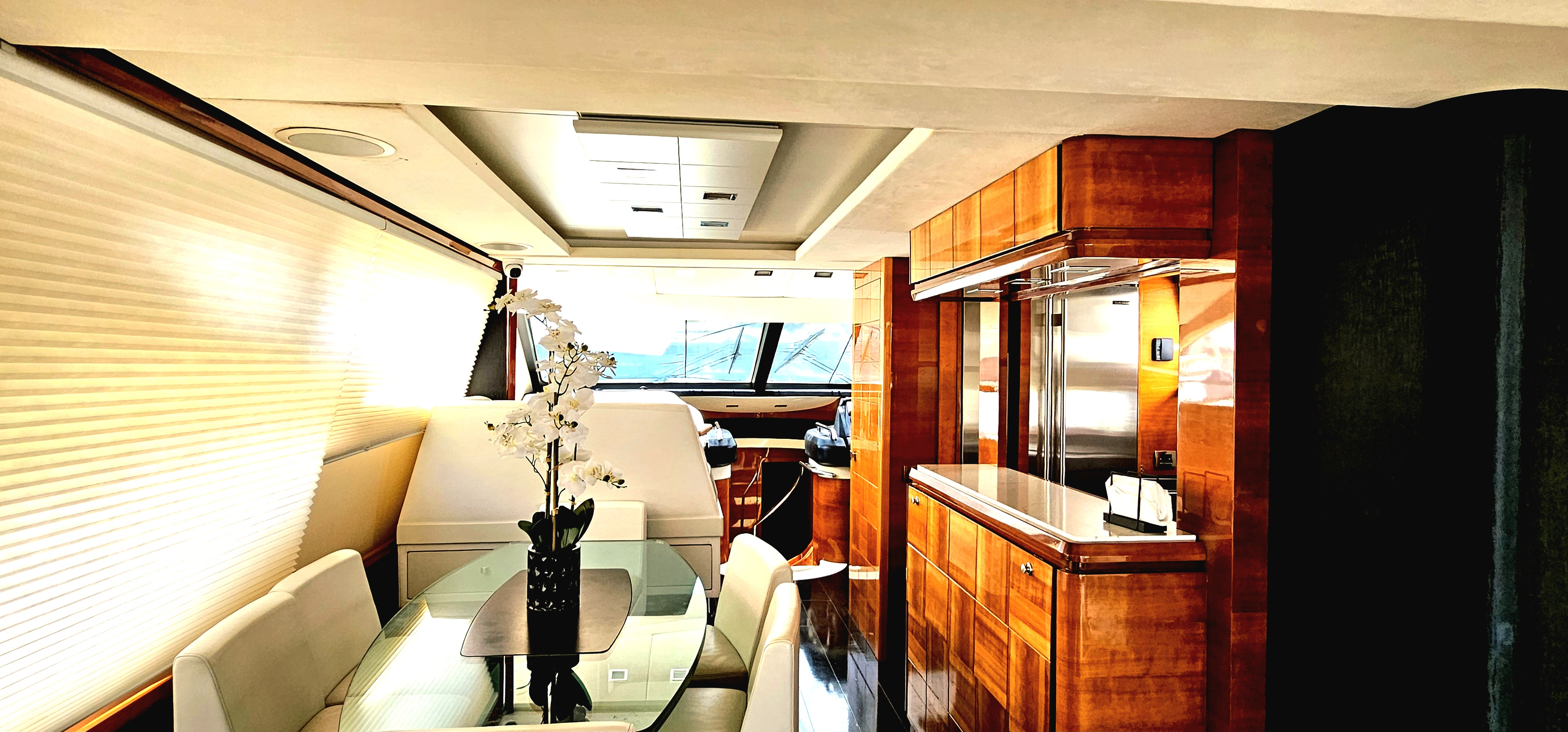 80ft Azimut Power Mega Yacht Miami yacht rental 3