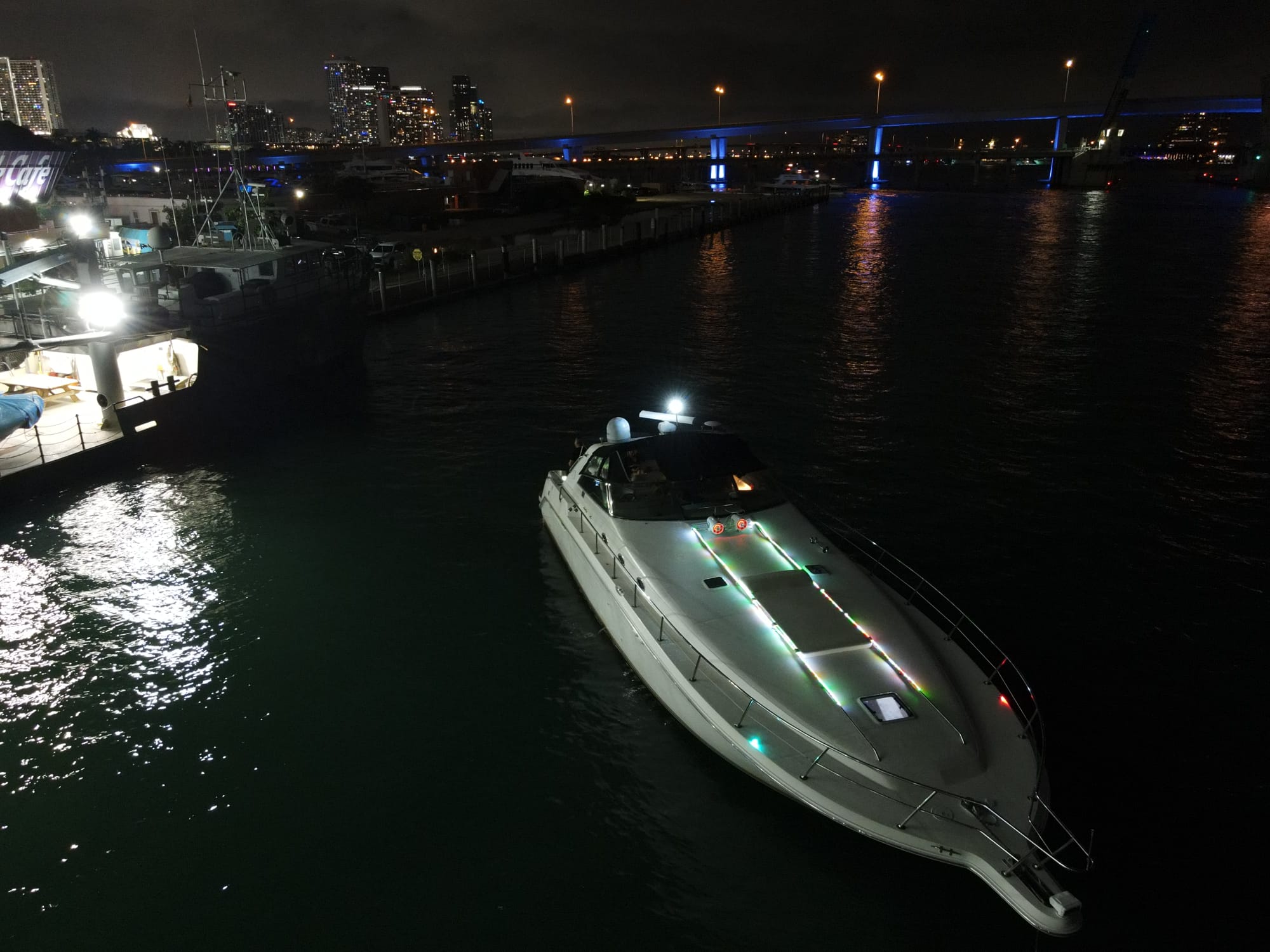 55ft Searay (Marcel) Miami yacht rental 3