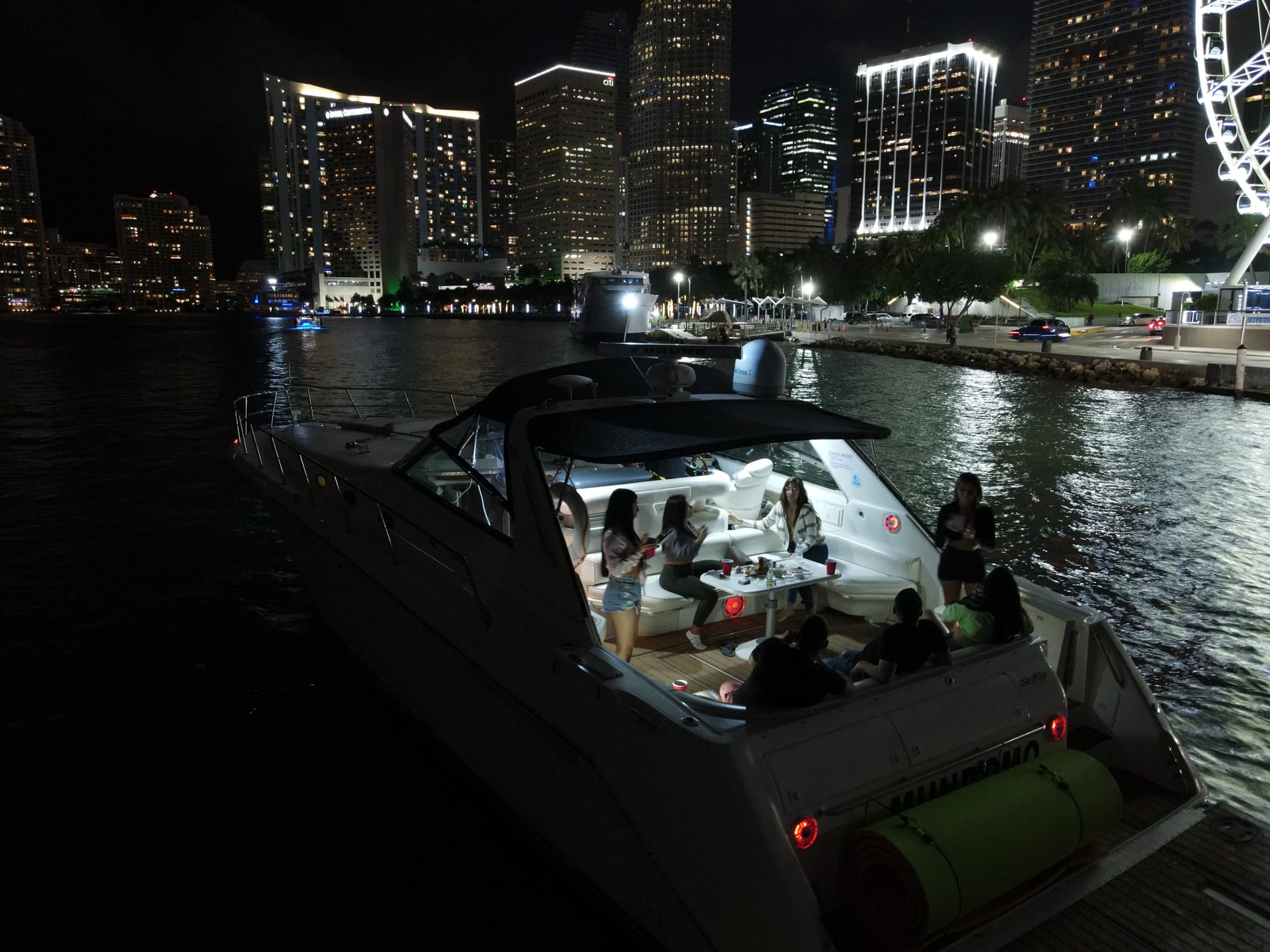 55ft Searay (Marcel) Miami yacht rental 5